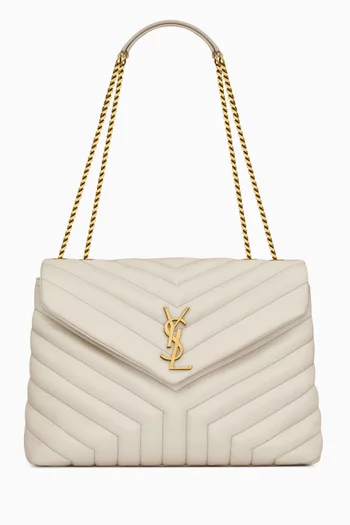 Loulou Medium Bag in Quilted Leather