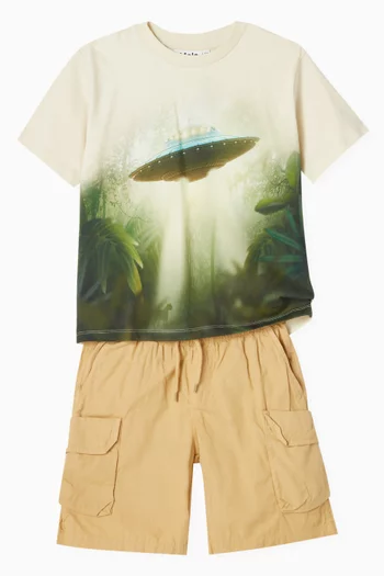 Riley UFO T-shirt in Organic Cotton