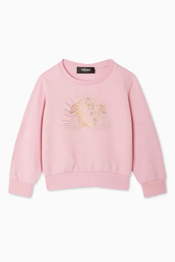 Medusa Sweatshirt in Cotton