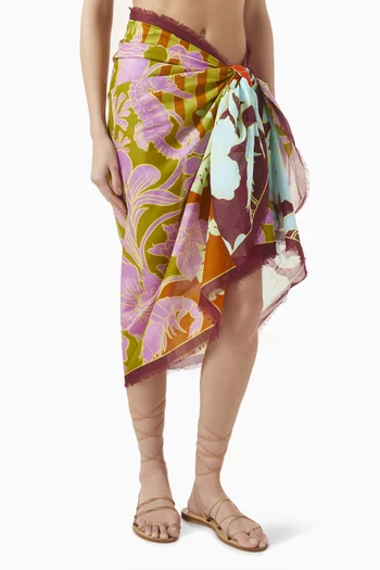 Poppy Pareo in Organic Cotton