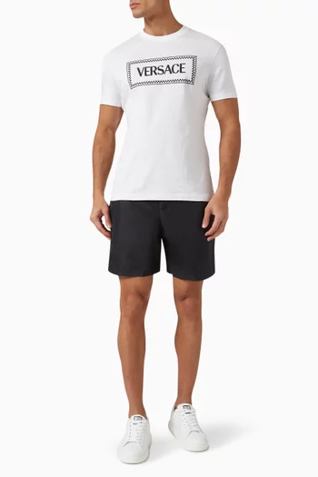 شورت سباحة بنقشة غريكا