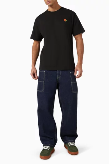 Pop Crest T-shirt in Cotton