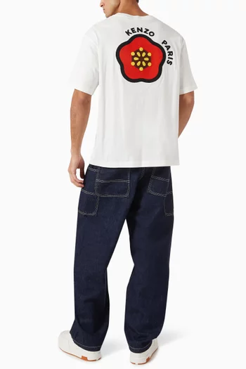 Pop Crest T-shirt in Cotton