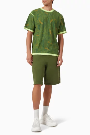 Chiku-Rin Camo T-shirt in Cotton