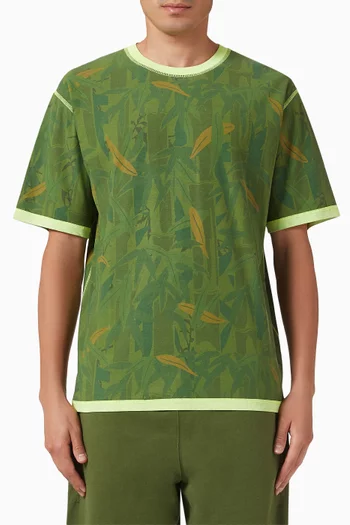 Chiku-Rin Camo T-shirt in Cotton