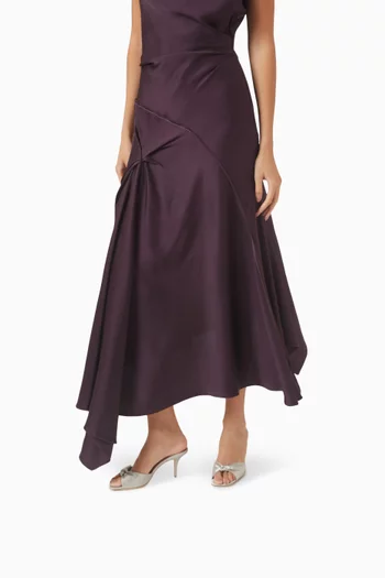 Vargas 70 Mule Sandals in Satin