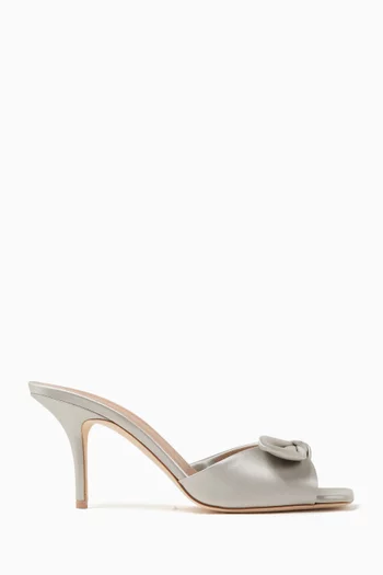Vargas 70 Mule Sandals in Satin