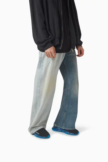 Speed 2.0 Clear Sole Sneakers in Technical Knit
