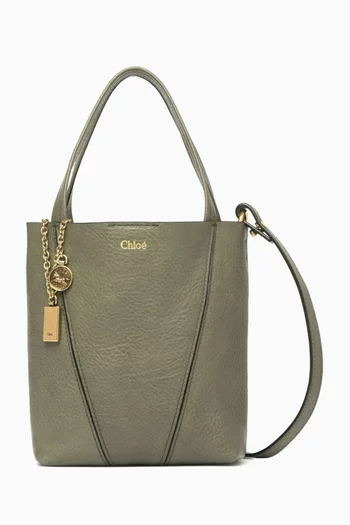 حقيبة يد سبين صغيرة جلد بارز الملمس