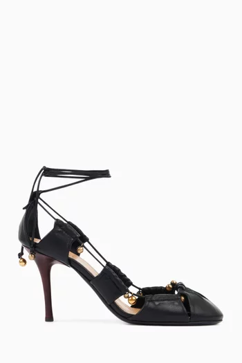 Luna 90 Pumps in Leather
