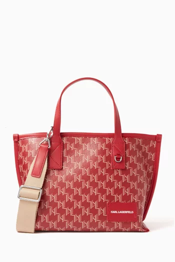 K/Voyage Small Tote Bag in Faux Leather