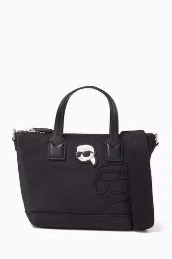 Small Ikon Tote Bag in Nylon