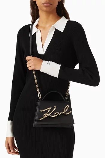 حقيبة كروس كيه/سجنتشر 2.0 صغيرة جلد