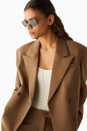 Explorer V Sunglasses in Metal