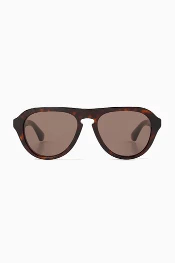 D-frame Sunglasses in Acetate