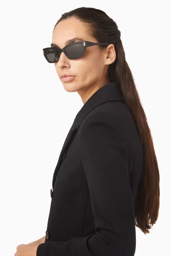 Cat-eye Sunglasses in Acetate