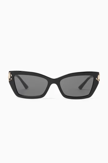 Cat-eye Sunglasses in Acetate