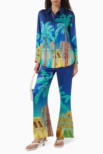 Cuban Nights Shirt in Silk