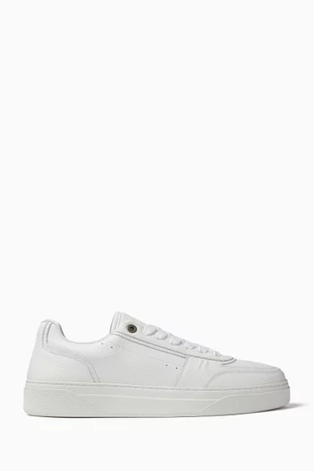 Initial Sneakers in Leather