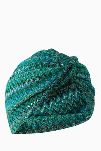 Chevron-print Headband