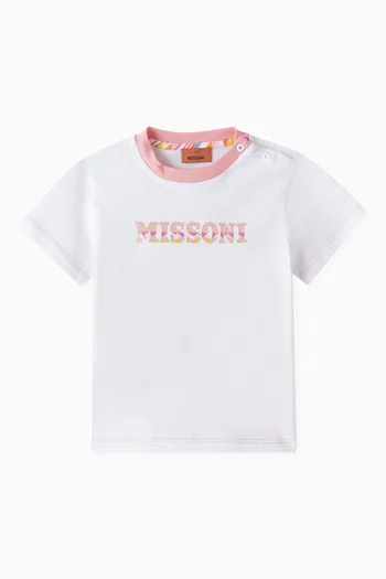 Baby Logo T-shirt in Cotton