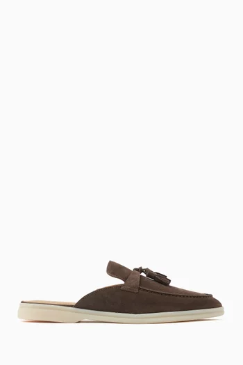 Lucrezia Mules in Suede