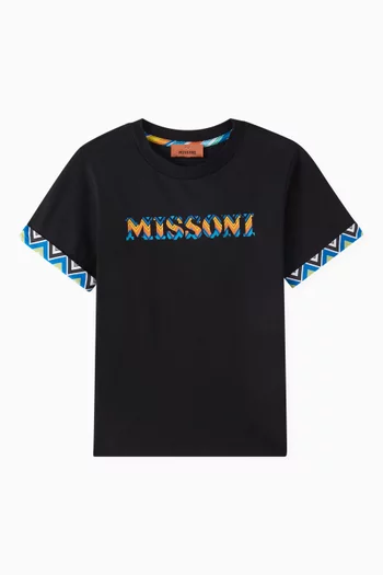 Logo T-shirt in Jersey