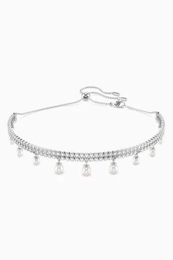 x Ariana Grande Choker Necklace in Rhodium-plated Metal