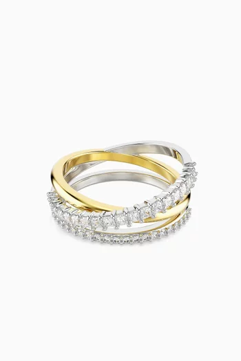 Hyperbola Ring in Mixed Metal
