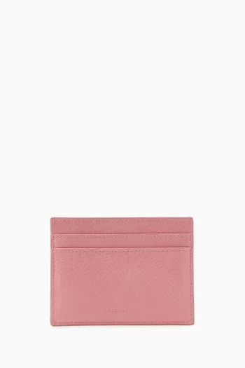 Le City Card Holder in Arena Lambskin