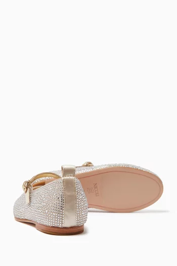 Dario Embellished Ballet Flats