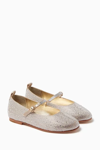 Dario Embellished Ballet Flats