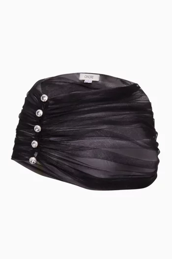 Embellished Bolero in Tulle