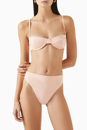 Vintage Bikini Top in Lycra