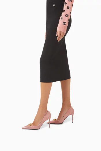 Lollo 90 Pumps in Calf Leather