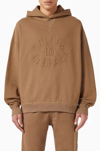Logo Hoodie in Cotton