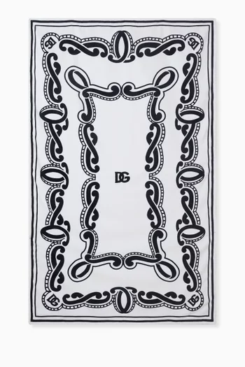Bandanna Print Towel in Terry-cloth