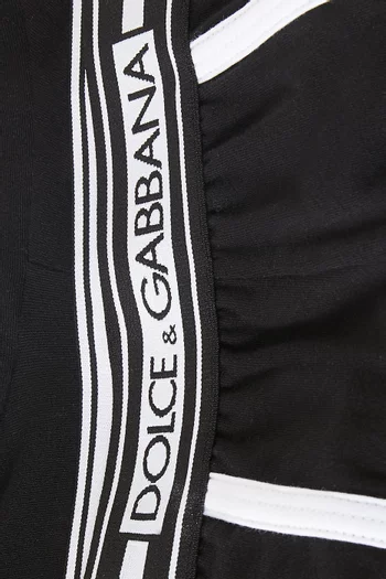 Logo Regular-fit Boxers in Stretch-jersey
