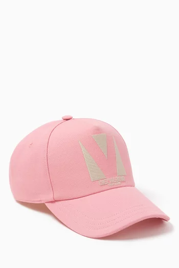 كاب بيسبول بطبعة شعار Chez Valentino قطن