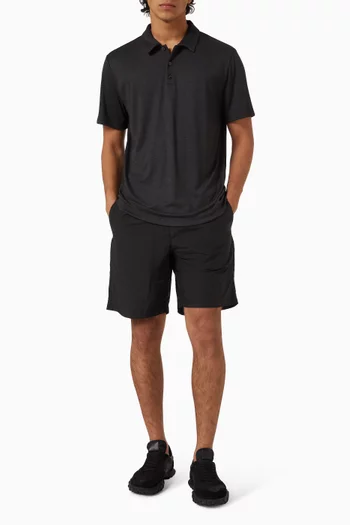 Bron Polo Shirt in Anemone Modal Jersey