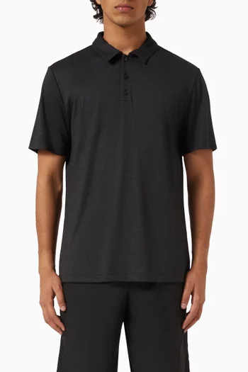 Bron Polo Shirt in Anemone Modal Jersey