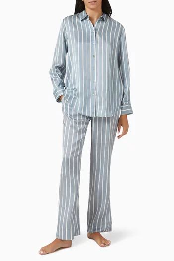 بلوزة بيجاما لندن حرير