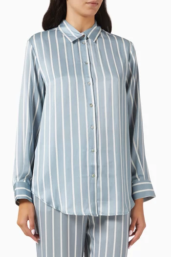 بلوزة بيجاما لندن حرير