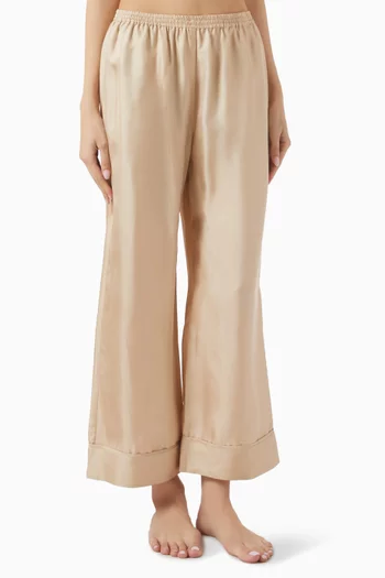 Brescia Pants in Silk-twill