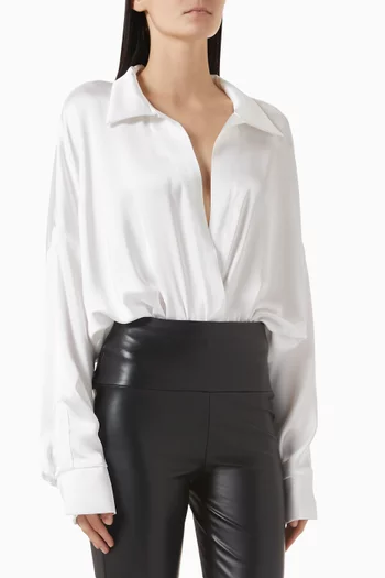 Oversized Boyfriend Bodysuit