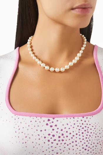 The Graduated Pearl Necklace