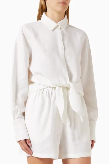 قميص هانسون كتان