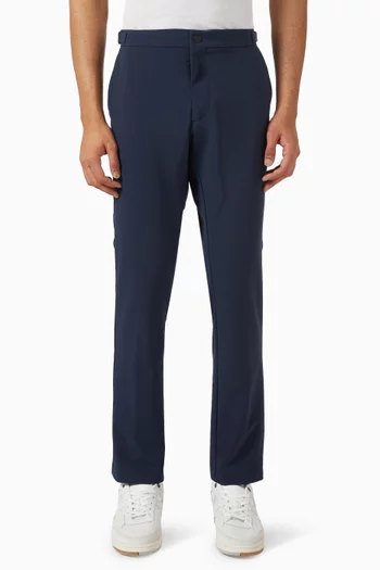 بنطال قماش معالج منسوج