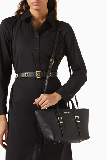 Small Moore Tote Bag in Grained Leather