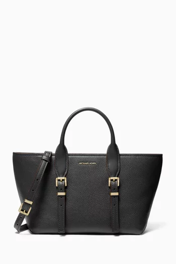 Small Moore Tote Bag in Grained Leather